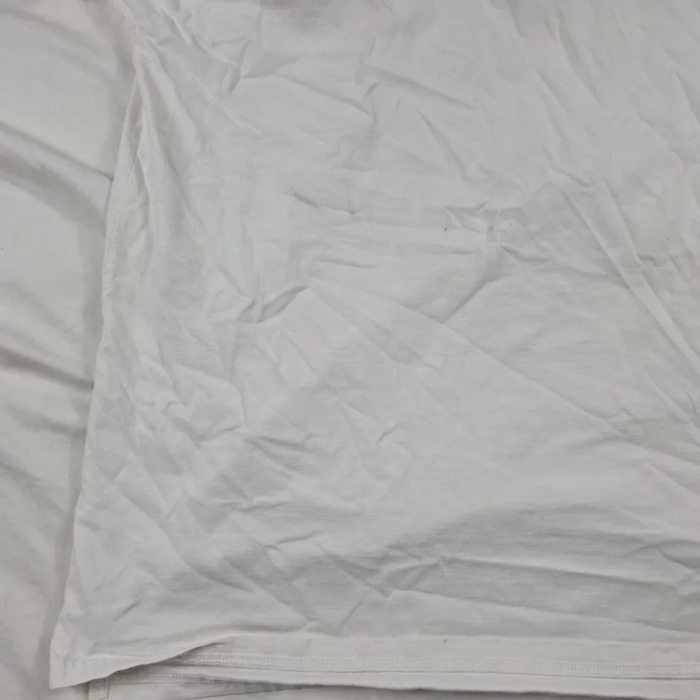 Vintage Champion Mens 3X-4X White Short Sleeve T-Shirt Made in USA Casual - Picture 6 of 12